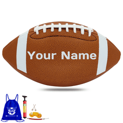 Customized Brown Football Size 6/9 for Youth and Adults